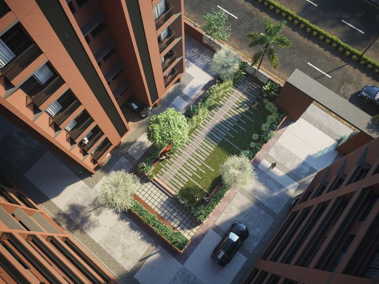 Garden Top View