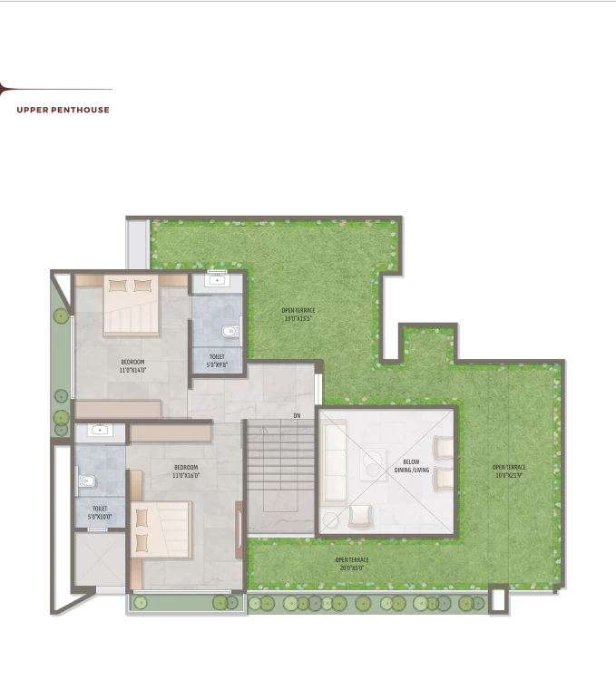 4BHK Type-A Upper Penthouse