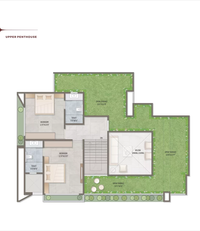 4BHK Type-B Upper Penthouse